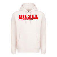 Pale Pink Diesel Power Premium Hoodie - linhVisuals