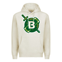 Oatmeal Heather Belhaven University Premium Hoodie - linhVisuals