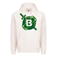 Pale Pink Belhaven University Premium Hoodie - linhVisuals