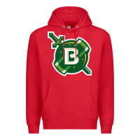 Red Belhaven University Premium Hoodie - linhVisuals