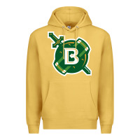 Antique Gold Belhaven University Premium Hoodie - linhVisuals
