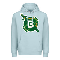 Blue Mist Belhaven University Premium Hoodie - linhVisuals