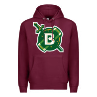 Burgundy Belhaven University Premium Hoodie - linhVisuals