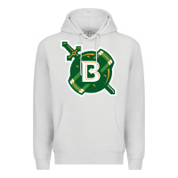 Dove Grey Belhaven University Premium Hoodie - linhVisuals