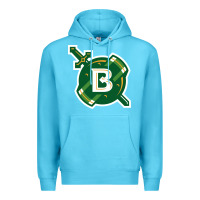Ocean Blue Belhaven University Premium Hoodie - linhVisuals