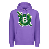 Purple Belhaven University Premium Hoodie - linhVisuals