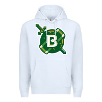White Belhaven University Premium Hoodie - linhVisuals