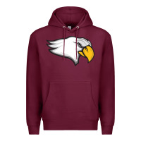 Burgundy benedictine university Premium Hoodie - linhVisuals