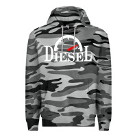 Slate Camo diesel stylish Premium Hoodie - linhVisuals