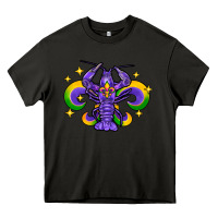 Asphalt mardi gras crawfish 2 Heavy Core Tee - FaDigitalArtStudio