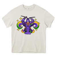 Cream mardi gras crawfish 2 Heavy Core Tee - FaDigitalArtStudio