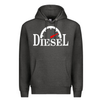 Charcoal Heather diesel stylish Premium Hoodie - linhVisuals