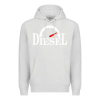 Dove Grey diesel stylish Premium Hoodie - linhVisuals