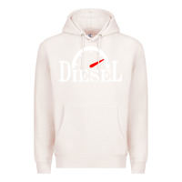 Pale Pink diesel stylish Premium Hoodie - linhVisuals
