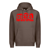 Coffee Diesel The Only Option Premium Hoodie - linhVisuals