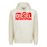 Oatmeal Heather Diesel The Only Option Premium Hoodie - linhVisuals