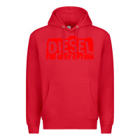 Red Diesel The Only Option Premium Hoodie - linhVisuals
