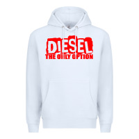 White Diesel The Only Option Premium Hoodie - linhVisuals