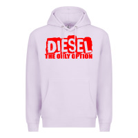 Lilac Diesel The Only Option Premium Hoodie - linhVisuals