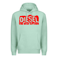 Seafoam Diesel The Only Option Premium Hoodie - linhVisuals
