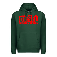 Sports Green Diesel The Only Option Premium Hoodie - linhVisuals