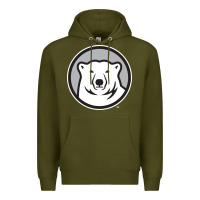 Army Green bowdoin college Premium Hoodie - linhVisuals