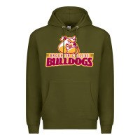 Army Green brooklyn college Premium Hoodie - linhVisuals