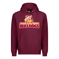 Burgundy brooklyn college Premium Hoodie - linhVisuals
