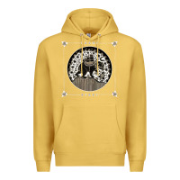 Antique Gold caamp Premium Hoodie - linhVisuals