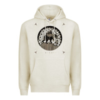 Oatmeal Heather caamp Premium Hoodie - linhVisuals
