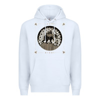 White caamp Premium Hoodie - linhVisuals
