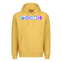 Antique Gold techno music t shirt Premium Hoodie - linhVisuals