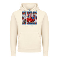 Vintage Artic american truck 4th of july mousepad Vintage Hoodie - BarkalooDesign