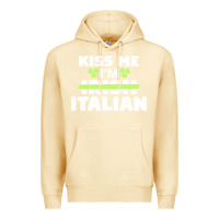 Pina Colada kiss me im italian t  shirt kiss me i'm irish italian patriotic st pat Premium Hoodie - linhVisuals