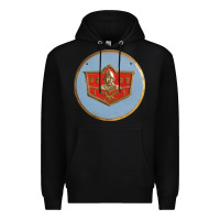 Black desoto Premium Hoodie - linhVisuals