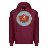 Burgundy desoto Premium Hoodie - linhVisuals