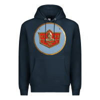 Navy desoto Premium Hoodie - linhVisuals