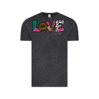 Vintage Black Love More Vintage Tee - SublimationCraftShop