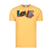 Vintage Mustard Love More Vintage Tee - SublimationCraftShop
