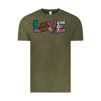 Vintage Olive Love More Vintage Tee - SublimationCraftShop