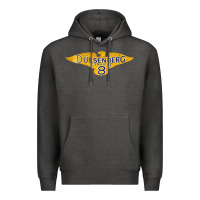 Charcoal Heather duesenberg straight Premium Hoodie - linhVisuals