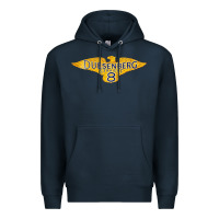 Navy duesenberg straight Premium Hoodie - linhVisuals