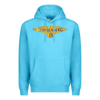 Ocean Blue duesenberg straight Premium Hoodie - linhVisuals