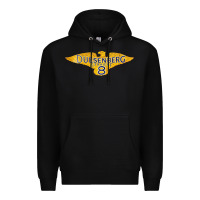 Black duesenberg straight Premium Hoodie - linhVisuals
