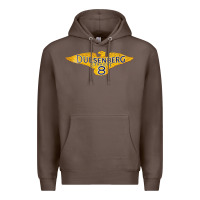 Coffee duesenberg straight Premium Hoodie - linhVisuals