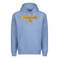 Colony Blue duesenberg straight Premium Hoodie - linhVisuals