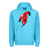 Ocean Blue incredibles Premium Hoodie - linhVisuals