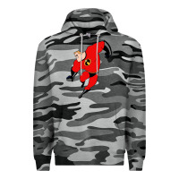 Slate Camo incredibles Premium Hoodie - linhVisuals