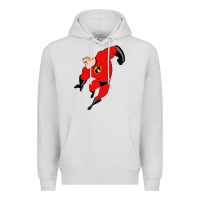 Dove Grey incredibles Premium Hoodie - linhVisuals