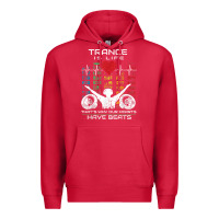 Cardinal trance music retro vintage dj gift t shirt Premium Hoodie - linhVisuals